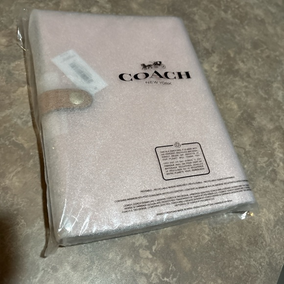 Powder Pink Coach Notebook - Picture 3 of 4